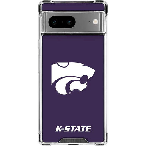 Kansas State University K-State Google Pixel 7a Clear Case